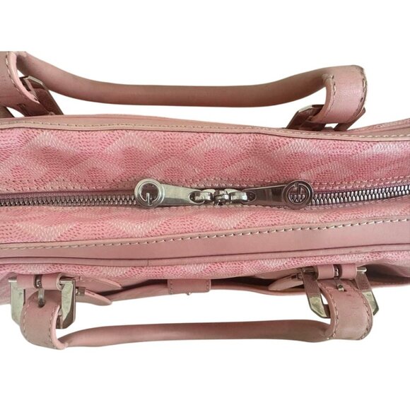 🌸 SUPER RARE🌸 Authentic Goyard Ambassade MM Briefcase PINK Sakura DISCONTINUED - Picture 12 of 16